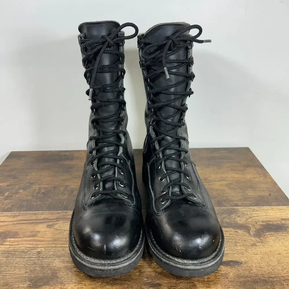 Danner Fort Lewis 600G Insulated GTX Safety Toe Black Leather Boots Mens 9.5 D
